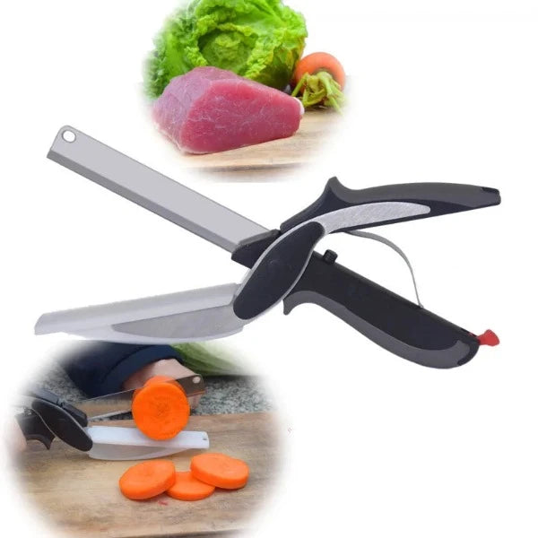 CleverCutter™ - 2 in 1 Stainless Steel Kitchen Knife