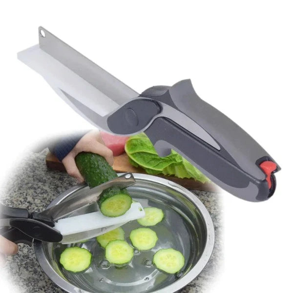 CleverCutter™ - 2 in 1 Stainless Steel Kitchen Knife