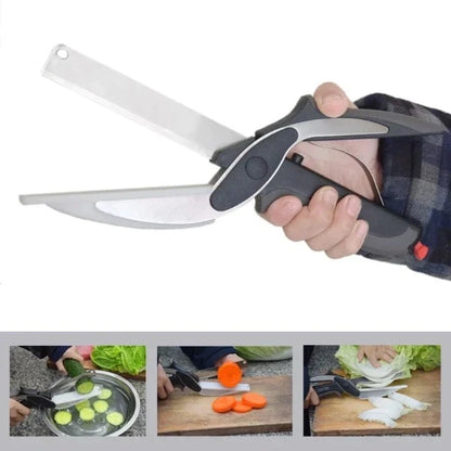 CleverCutter™ - 2 in 1 Stainless Steel Kitchen Knife