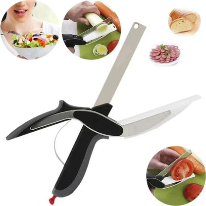 CleverCutter™ - 2 in 1 Stainless Steel Kitchen Knife