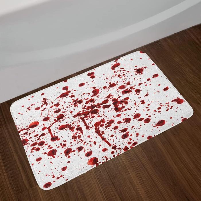 Halloween Bloody Bath Mat