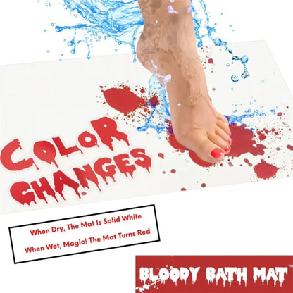 Halloween Bloody Bath Mat