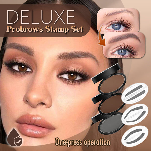 Deluxe One-Press Probrows Stamp Set